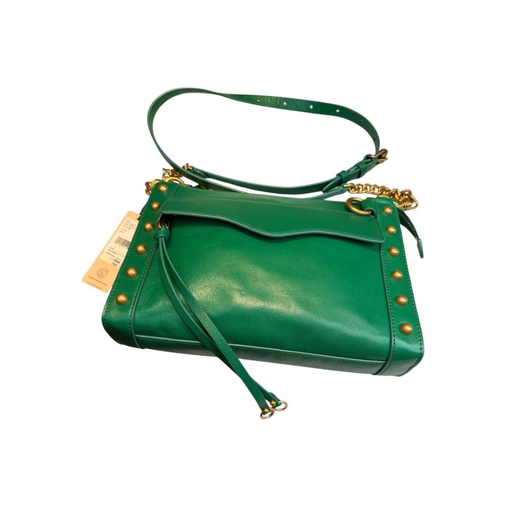 Rebecca Minkoff Green leather ￼￼ cross body bag
